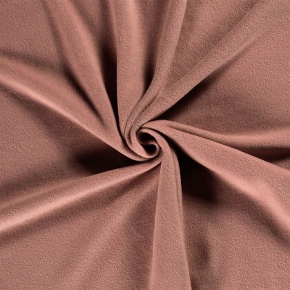 Antipilling Fleece *Marie* Uni - altrosa