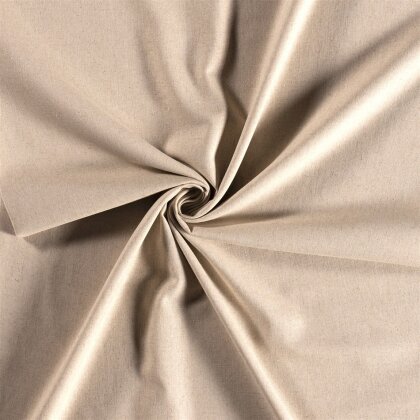 Viskose Leinen Mix Uni – hellbeige