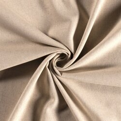 Viskose Leinen Mix Uni – hellbeige