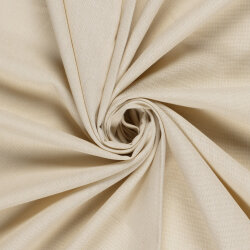 Viskose Leinen Mix Uni – softbeige