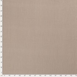 Viskose Leinen Slub Uni - hellbeige