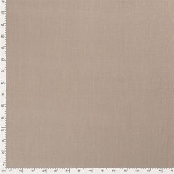 Viskose Leinen Slub Uni - hellbeige