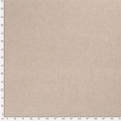 Viskose Leinen Slub Uni - cremebeige