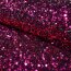 Samt Stoff Pailletten - pink