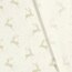 Baumwollpopeline Foliendruck springende Hirsche - creme