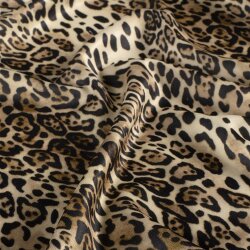 Polyesterjersey Leo - beige