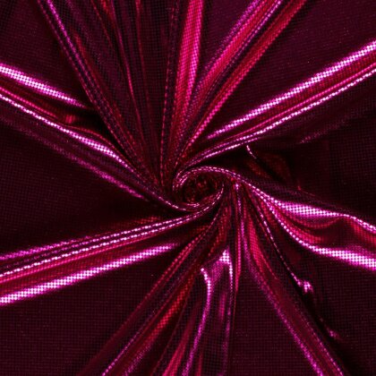 Folienjersey Punkte - pink