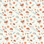 French Terry Digital bunte Formen - creme