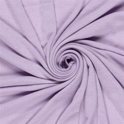 Jacquard Jersey Melange *Marie* Uni - softlavendel