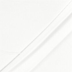 Jacquard Jersey Melange *Marie* Uni - altweiss