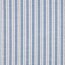 Baumwollpopeline Streifen - jeansblau/creme