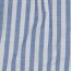 Baumwollpopeline Gestreift - jeansblau/weiss