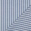 Baumwollpopeline Gestreift - jeansblau/weiss