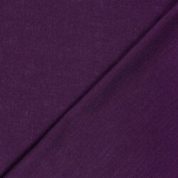 Leinen *Marie* Uni - aubergine