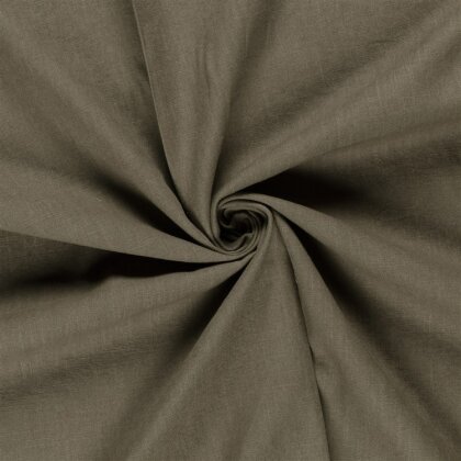 Leinen *Marie* Uni - taupegrau