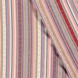 Jacquard mexikanische Streifen - rosa