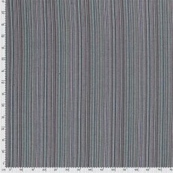 Jacquard mexikanische Streifen - blau