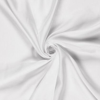 Viskose Nylon Mix Uni - weiß