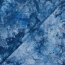Viskose Leinen Batikmuster - blau