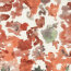 Viskose Nylon Mix LIGHT Köper Digital Aquarelltupfen - koralle