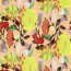 Viskose Nylon Mix LIGHT Köper Digital Blüten - helllachs
