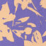 Viskose Nylon Mix LIGHT Köper Blumen - viola