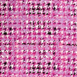 Viskose Nylon Mix LIGHT Köper Abstrakt - pink