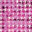 Viskose Nylon Mix light Köper Hahnentritt - pink