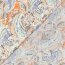 Polyesterstoff Bubble Slub magisches Paisley - hellbeige
