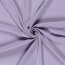 Baumwoll Viskose Mix Leinenoptik Uni - softlavendel