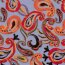 Baumwoll Viskose Mix Leinenoptik Paisley - helllila