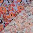 Baumwoll Viskose Mix Leinenoptik Paisley - helllila