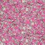 Viskose Bubble Blumenranken - pink