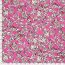 Viskose Bubble Blumenranken - pink