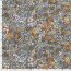 Polyesterstoff Bubble Zauberblumen - mint