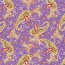 Polyesterstoff  Bubble Zauberpaisley - hellviolett