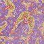 Polyesterstoff  Bubble Zauberpaisley - hellviolett
