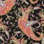Polyesterstoff Sandet Paisley - schwarz