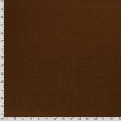 Viskosesatin Uni - braun