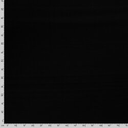Viskosesatin Uni - schwarz
