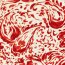 Viskosesatin Abstract - rot