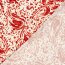 Viskosesatin Abstract - rot