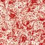 Viskosesatin Paisley - rot