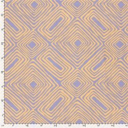 Viskose Nylon Twill Karospirale - softlila