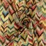Viskose Nylon Twill ZickZack Streifen - gelb