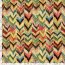 Viskose Nylon Twill ZickZack Streifen - gelb