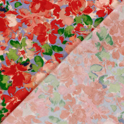 Baumwollsatin Abstract - FARBE