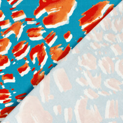 Baumwollsatin Abstract - FARBE