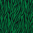 Baumwollsatin Zebrastreifen - grün