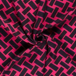 Viskose Nylon Crêpe Geflecht - pink